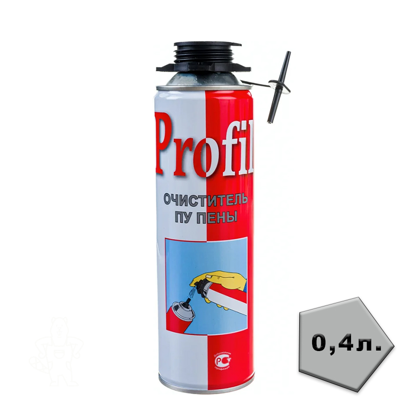 Очиститель д/незатвердевшей пены Soudal Profil 400мл