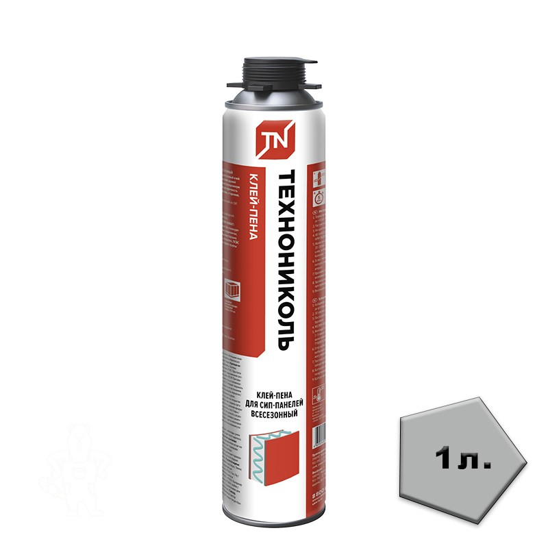 Клей-пена Технониколь для SIP панелей 1л всесезонный