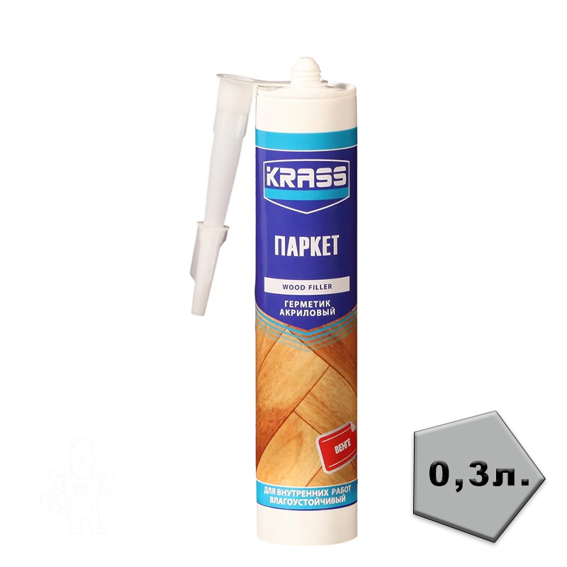 Герметик по дереву KRASS акриловый венге 300 мл