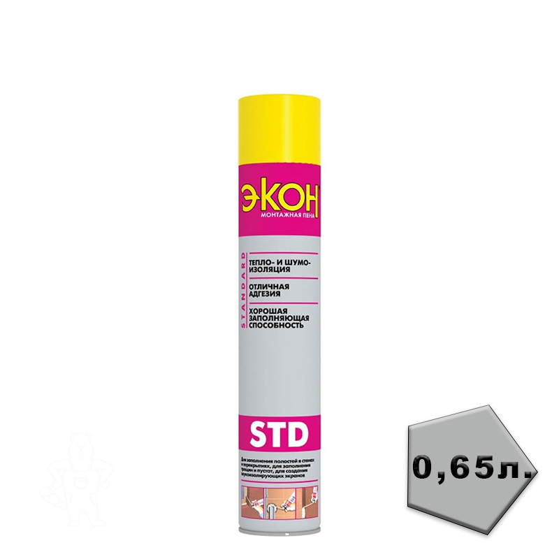 Пена Монтажная ЭКОН 650мл.