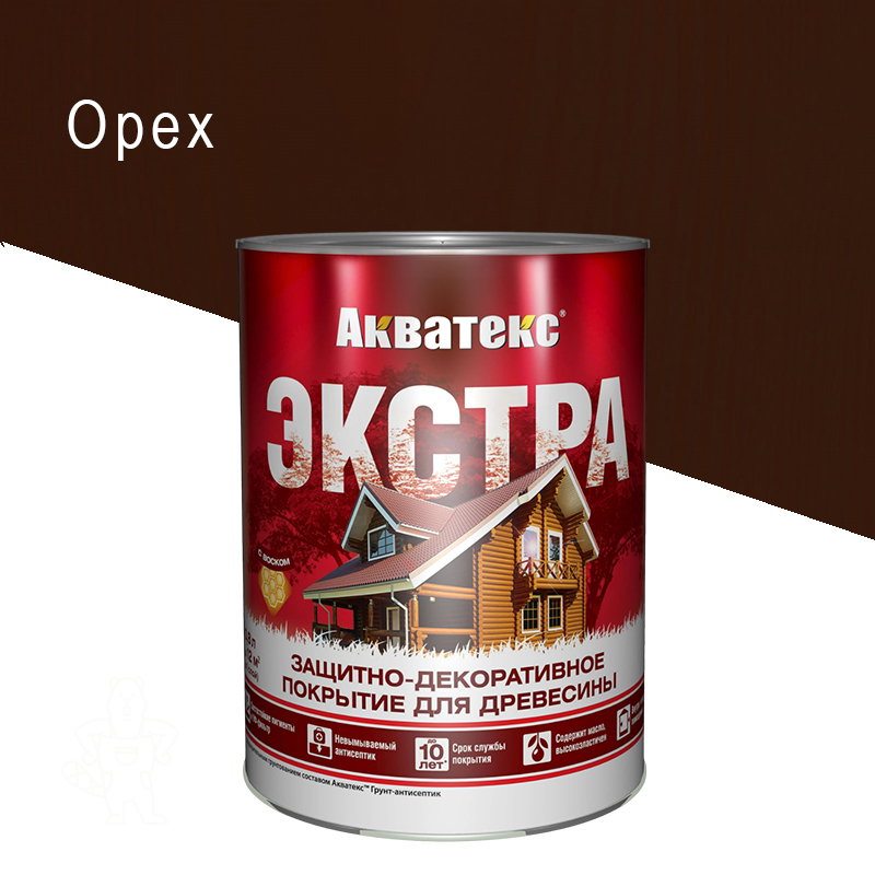 АКВАТЕКС - ЭКСТРА ОРЕХ 0,8 Л (6) "РОГНЕДА"