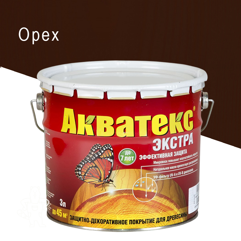 АКВАТЕКС - ЭКСТРА ОРЕХ 3 Л (4) "РОГНЕДА"