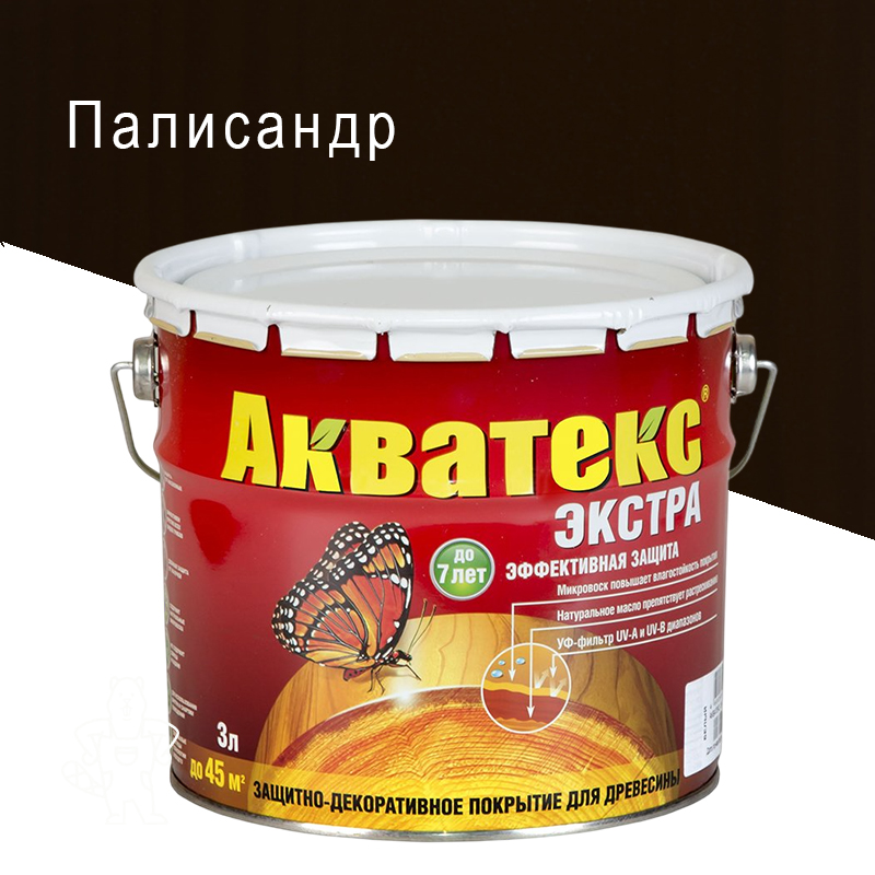 АКВАТЕКС - ЭКСТРА ПАЛИСАНДР 3 Л (4) "РОГНЕДА"