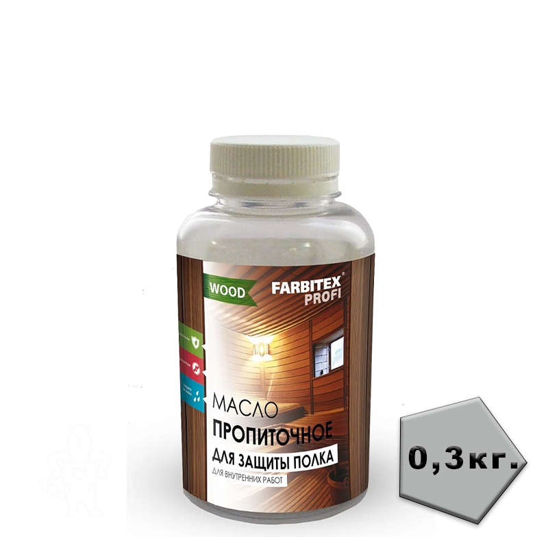 Масло пропиточное для защиты полока 0,25кг