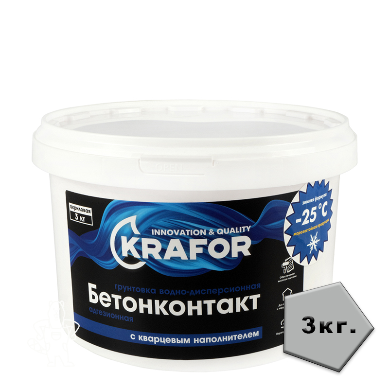 БЕТОН-КОНТАКТ KRAFOR 3КГ