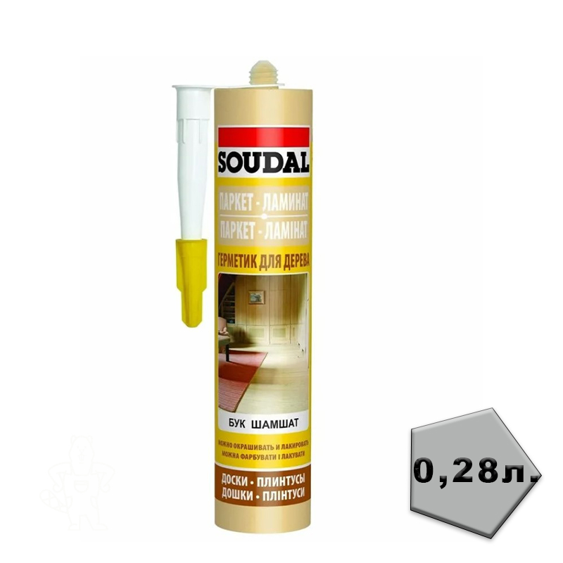 Герметик акриловый для дерева " ВЕНГЕ" 300мл.