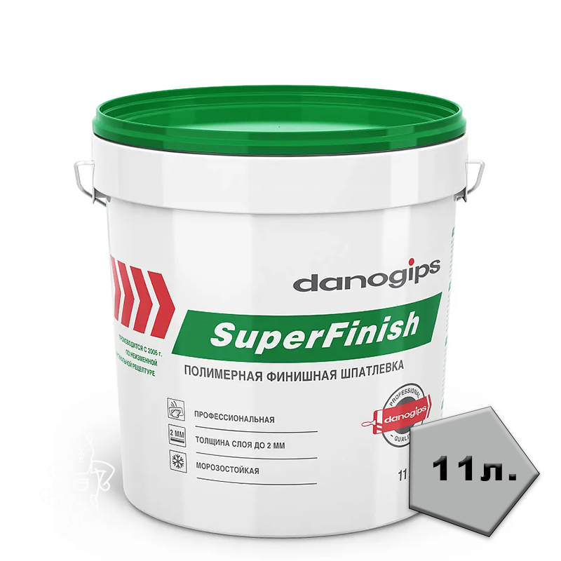 Шитрок 11л (18,1кг) готовая финишная шпатлевка