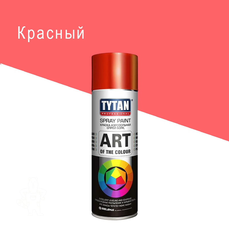 КРАСКА АЭРОЗОЛЬ КРАСНАЯ 400 МЛ TYTAN