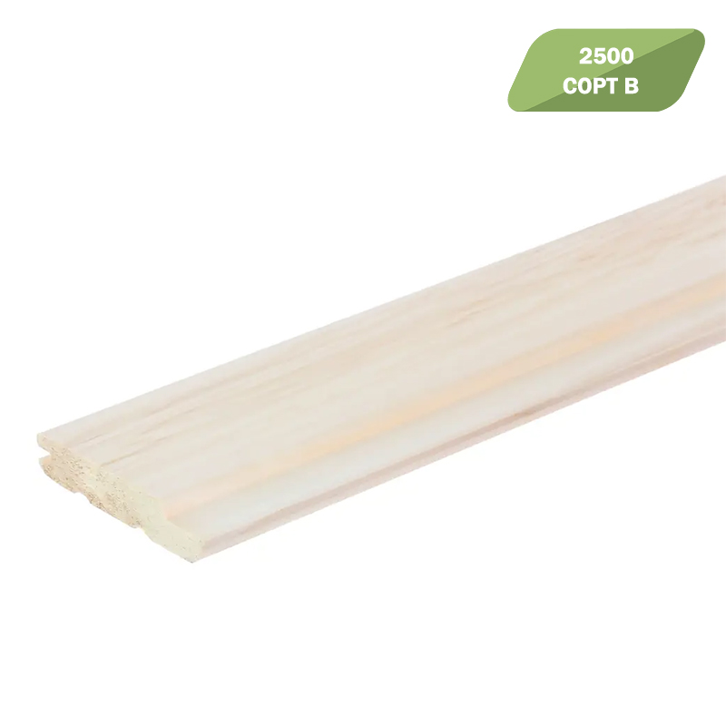 Евровагонка 12,5*90*2500 Сорт B