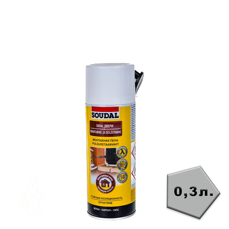 Пена стандартная SOUDAL 300мл