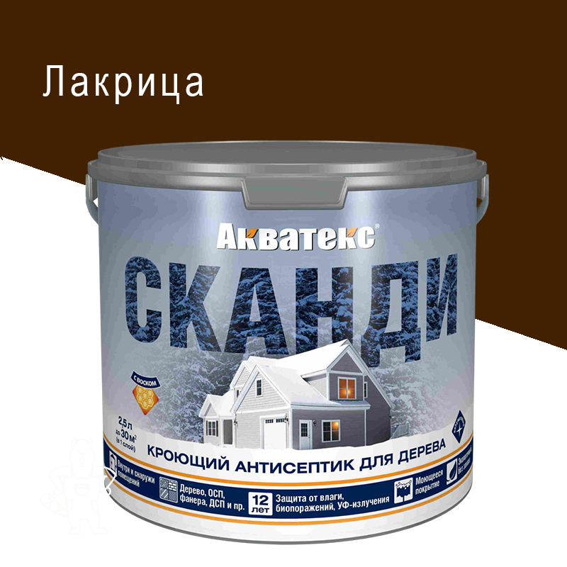 АКВАТЕКС-СКАНДИ ЛАКРИЦА 2,5Л