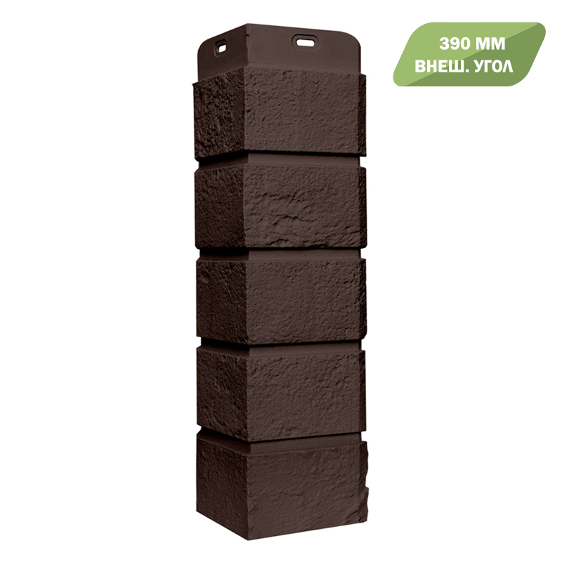 УГОЛ (ГРАНД ЛАЙН) СОСТАРЕННЫЙ КИРПИЧ(ШОКОЛАДНЫЙ)
