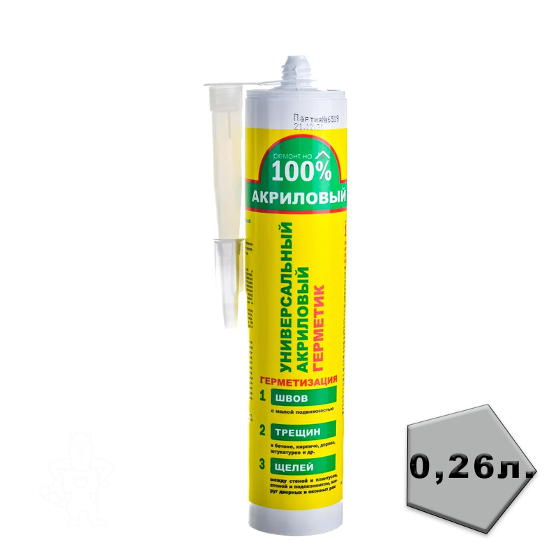Герметик акриловый универс. SealRemont 260 мл белый