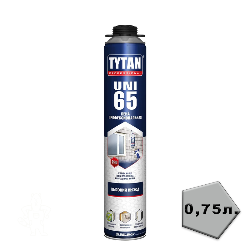 Пена монтажная TYTAN PROFESSIONAL 65 UNI 750 мл