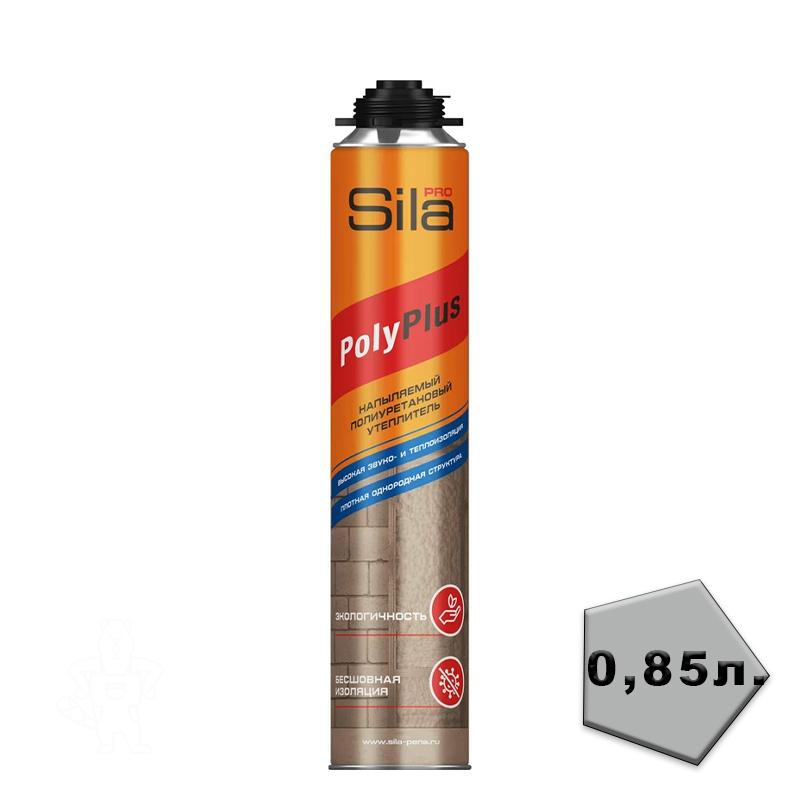SILA PRO POLYPLUS Напыляемый утеплитель полиуретановый 850м
