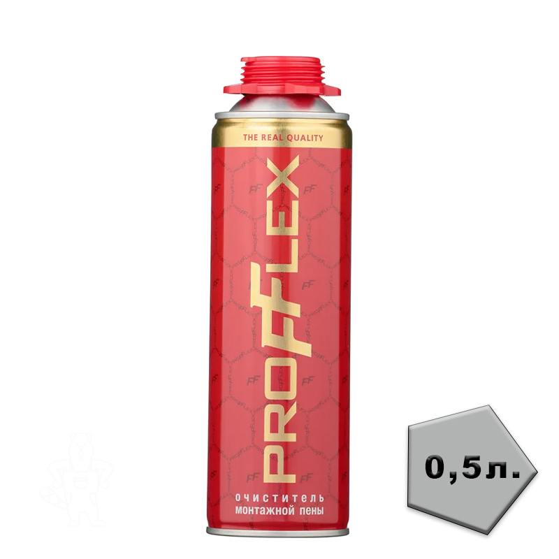 Очиститель от монтажной пены 0,5л Profflex