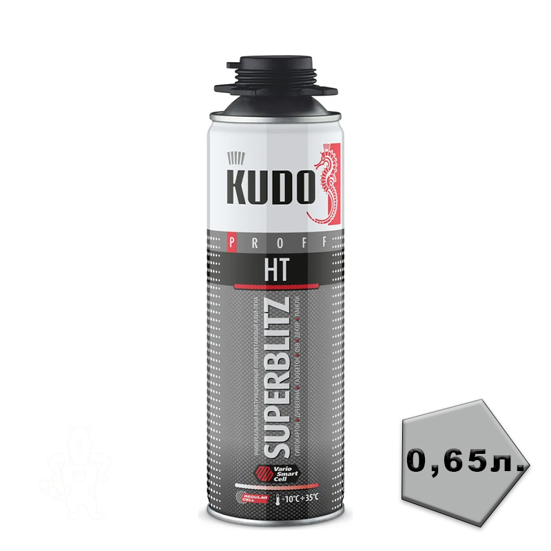 КЛЕЙ-ПЕНА МОНТАЖНАЯ "PROFF SUPERBLITZ HT" 650МЛ УНИВЕРСАЛ