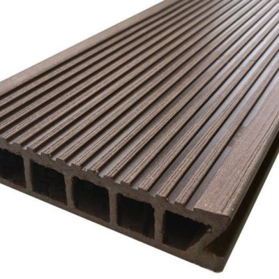 Террасная доска ДПК Файнанг VELVET Шоколад 400*152*24