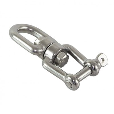 Вертлюг петля-вилка цинк 8