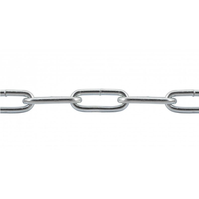 Цепь сварная длиннозвенная оц. 4 мм