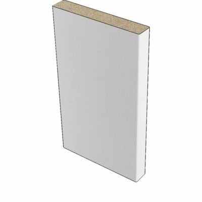 НАЛИЧНИК "Т" HF ASH WHITE МДФ 2150*70*8