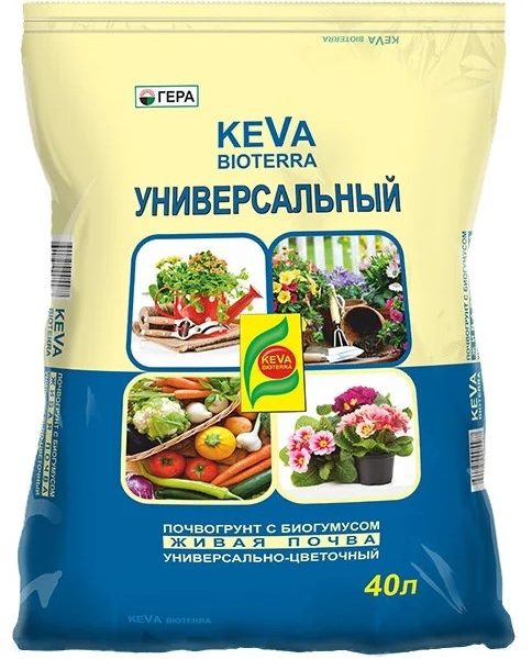 Почвогрунт KEVA BIOTERRA универсальный 40 л