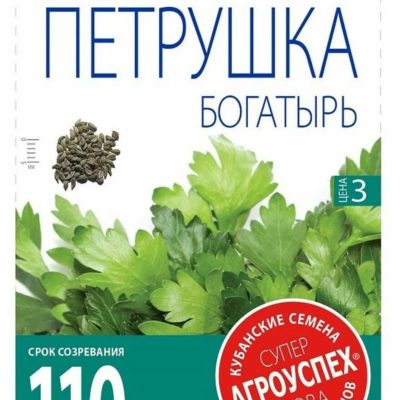 СЕМЕНА ПЕТРУШКА БОГАТЫРЬ