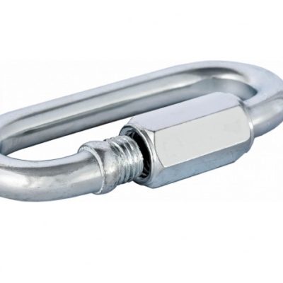 Карабин винтовой  оцинк. 6 мм