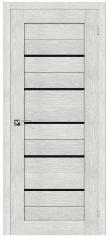 Дверь ЭКО Порта-22 Bianco Veralinga black Star 200*70