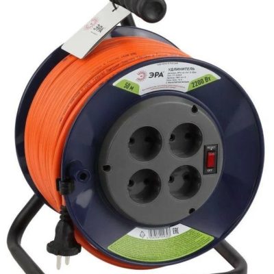 Удлинитель на катушке 50 м (2*1