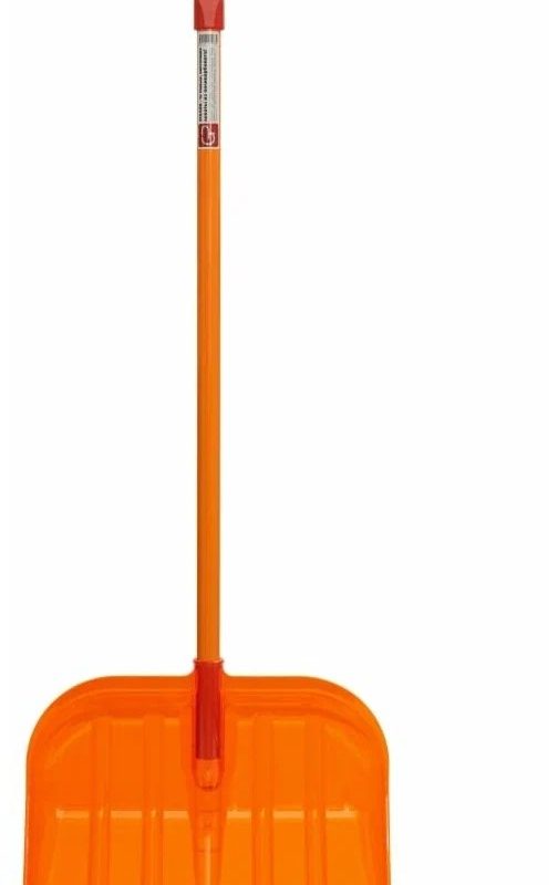 Лопата поликарбонат оранжевая малая