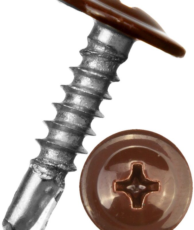 Саморез с прессшайбой 4