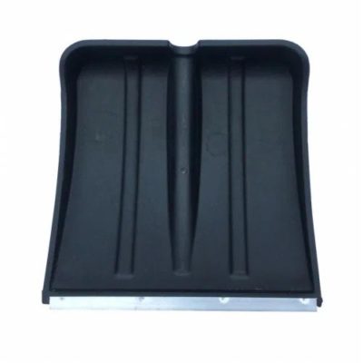 Лопата снеговая пластик с накладкой б/черенка