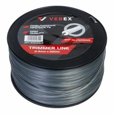 Леска круг со стержнем 2