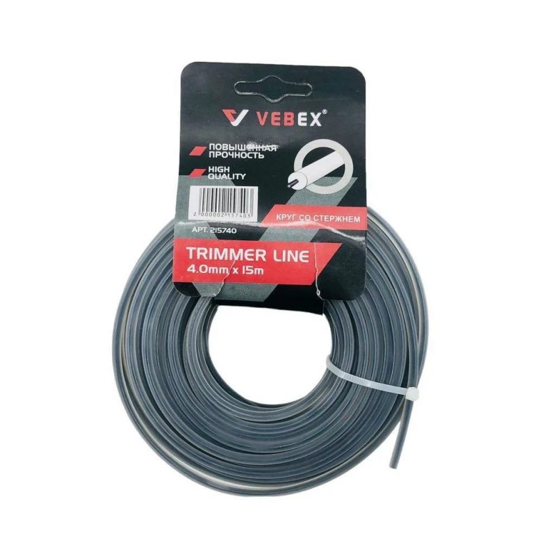 Леска круг со стержнем 4