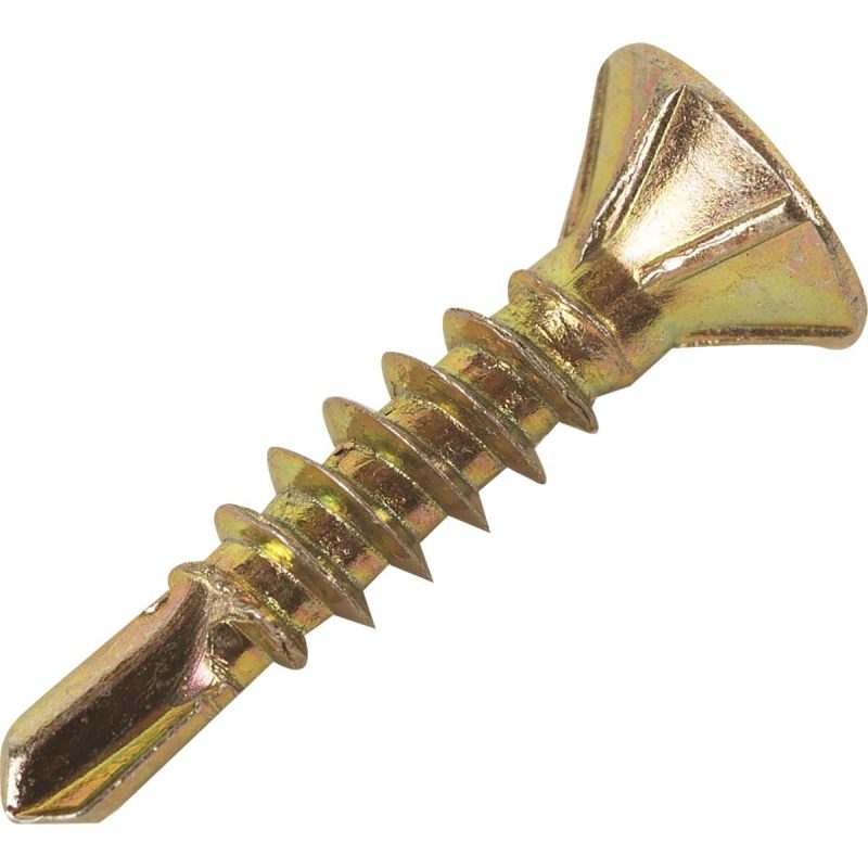 Саморез желтый 3