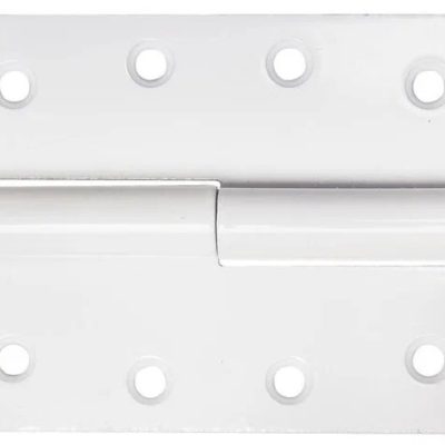 Петля левая 100 белая(за шт.)