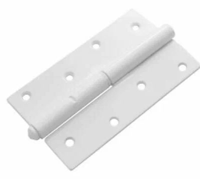 Петля левая 120 белая (за шт.)