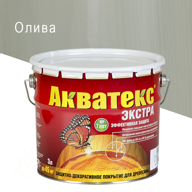 АКВАТЕКС - ЭКСТРА ОЛИВА 3 Л (4) "РОГНЕДА"