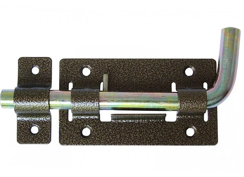 Задвижка дверная СЕКРЕТ бронза Киров гаражная