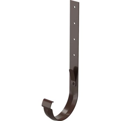 КРОНШТЕЙН ЖЕЛОБА МЕТАЛЛИЧЕСКИЙ 300ММ ШОКОЛАД