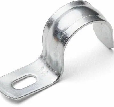 Скоба металлическая однолапковая СМО d 14-15мм