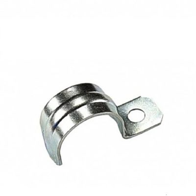 Скоба металлическая  однолапковая СМО d 16-17мм