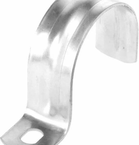 Скоба металлическая однолапковая СМО d 21-22мм
