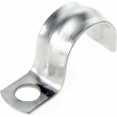 Скоба металлическая  однолапковая СМО d 25-26мм
