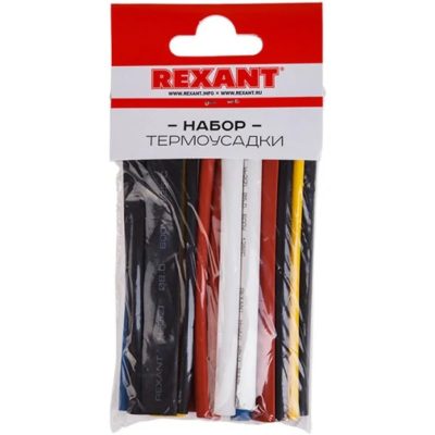 Набор термоусадочной трубки №2 "АВТО импорт" REXANT (10)
