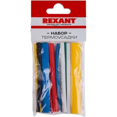 Набор термоусадочной трубки №3 "АССОРТИ" REXANT (10)