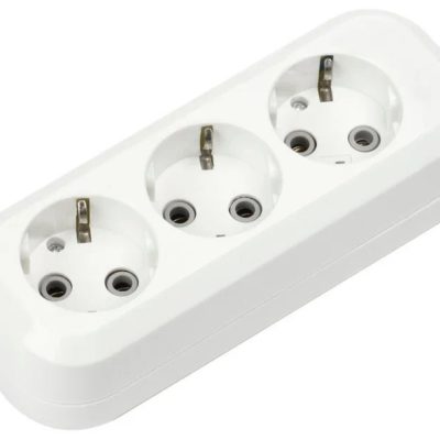 Колодка удлинителя 3 гн с/з Makel (15/60)