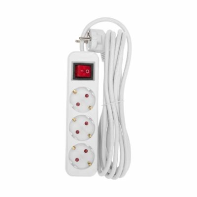 Удлинитель 3x3 м с/з с выкл. Makel (1/12/48)