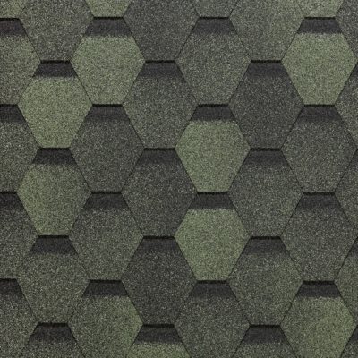 Гибкая черепица (ТЕХНОНИКОЛЬ) Зеленый